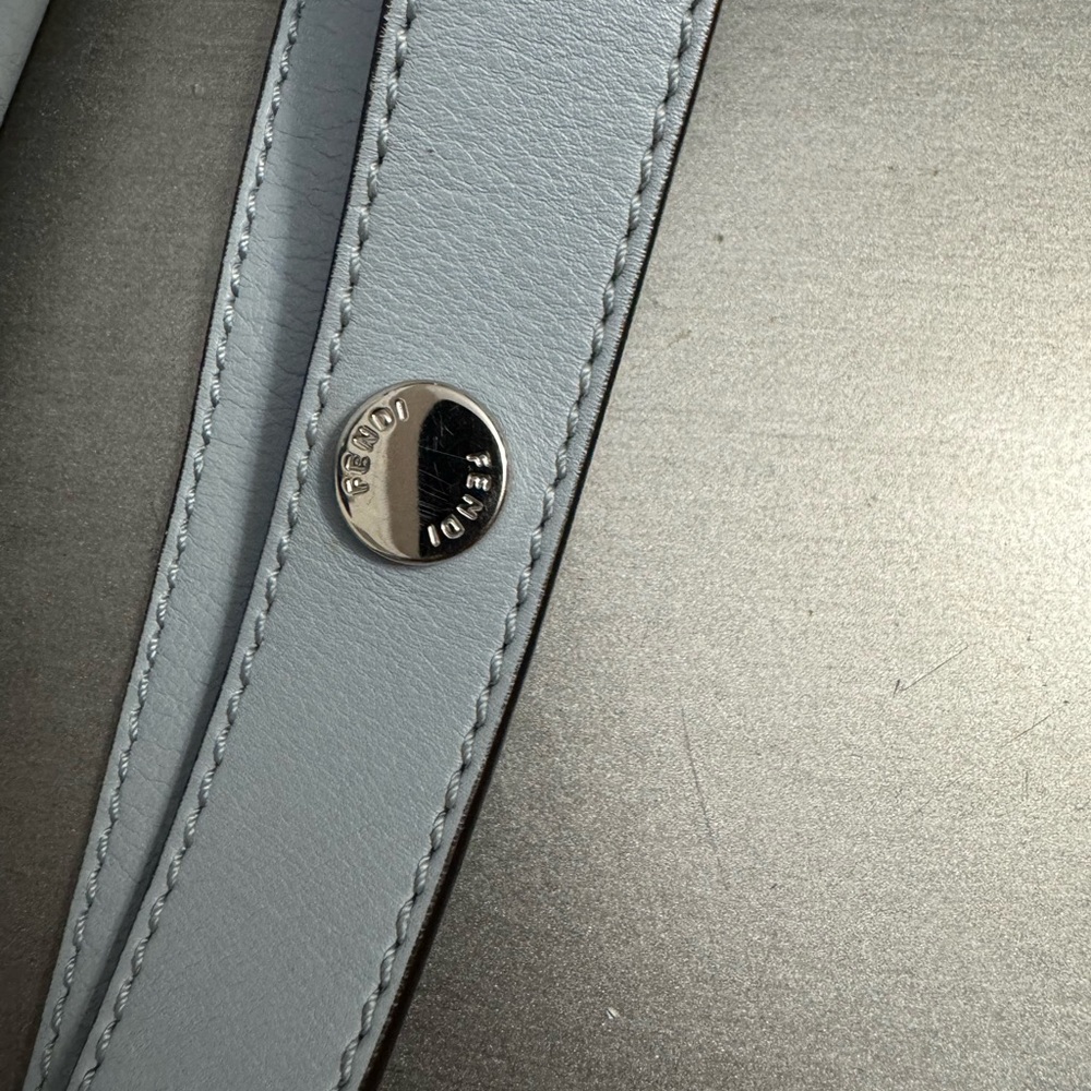Fendi Elegant Light Blue By The Way Bag Medium - Picture 4 of 8